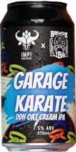 Impi Brewers & Brewcha Garage Karate DDH Oat Cream IPA 375ml